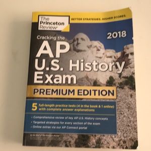 The Princeton Review APUSH 2018 study guide.